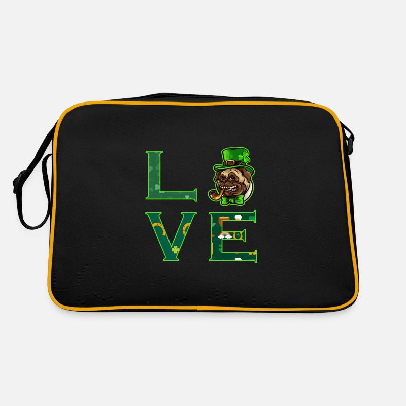 J'adore la Saint-Patrick Sac Retro