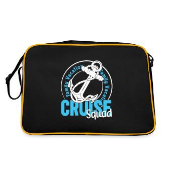 Family Cruise - Retro Bag - black/gold - Back