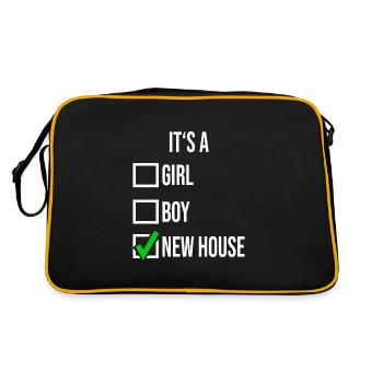 Fier nouveau propriétaire - Sac Retro - noir/or - Dos
