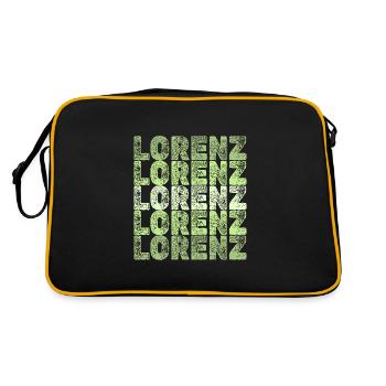 Lorenz - Sac Retro - noir/or - Dos