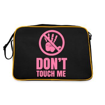 Ne me touche pas les mains Doigts Ne me touche pas - Sac Retro - noir/or - Dos