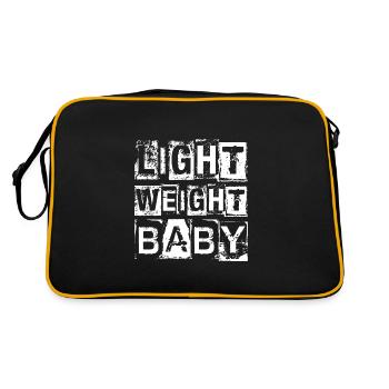 Bébé léger - Sac Retro - noir/or - Dos