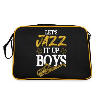 Jazz Musique - Sac Retro - noir/or - Dos