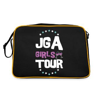 Jga Bachelorette Girls Tour - Sac Retro - noir/or - Dos