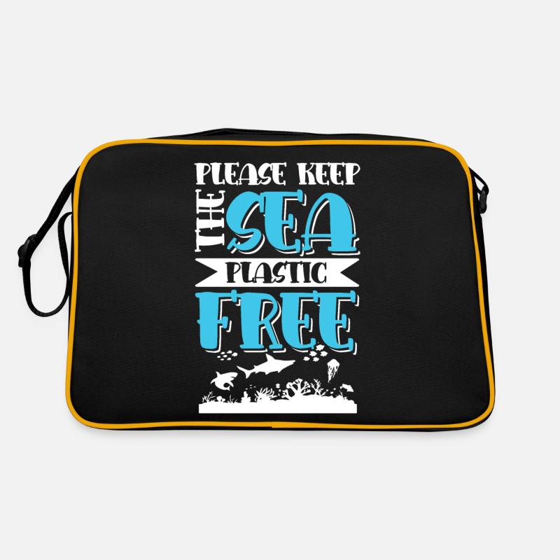 Plastic Save the Ocean Retro Bag