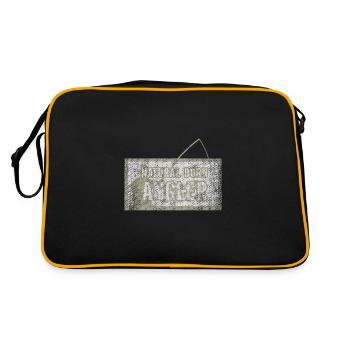 Fischer Né Natural - Sac Retro - noir/or - Dos