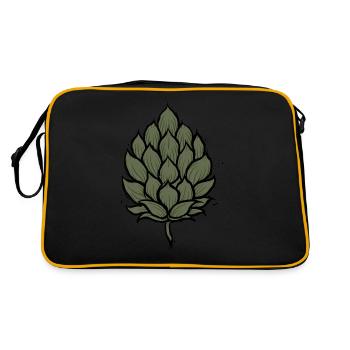 Hops - Retro Bag - black/gold - Back
