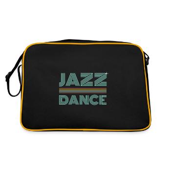 Danse Jazz - Design Rétro - Sac Retro - noir/or - Dos