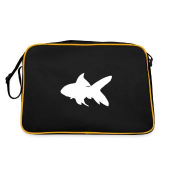 Fish - Retro Bag - black/gold - Back