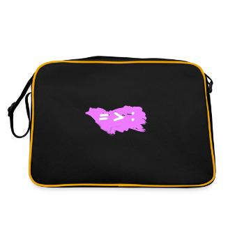Commonality greater division - Retro Bag - black/gold - Back