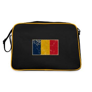 Tchad - Sac Retro - noir/or - Dos