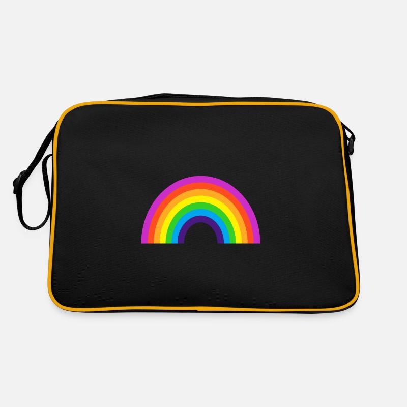 Kidcore Regenbogen Bunt Farben Geschenk Idee Retro Tasche