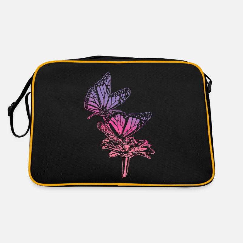 Monarch Butterfly Sketch Graphic Butterfly Lovers Sac Retro