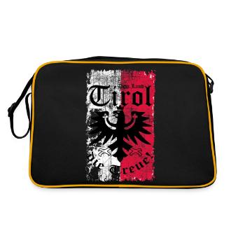 Tirol - Sac Retro - noir/or - Dos