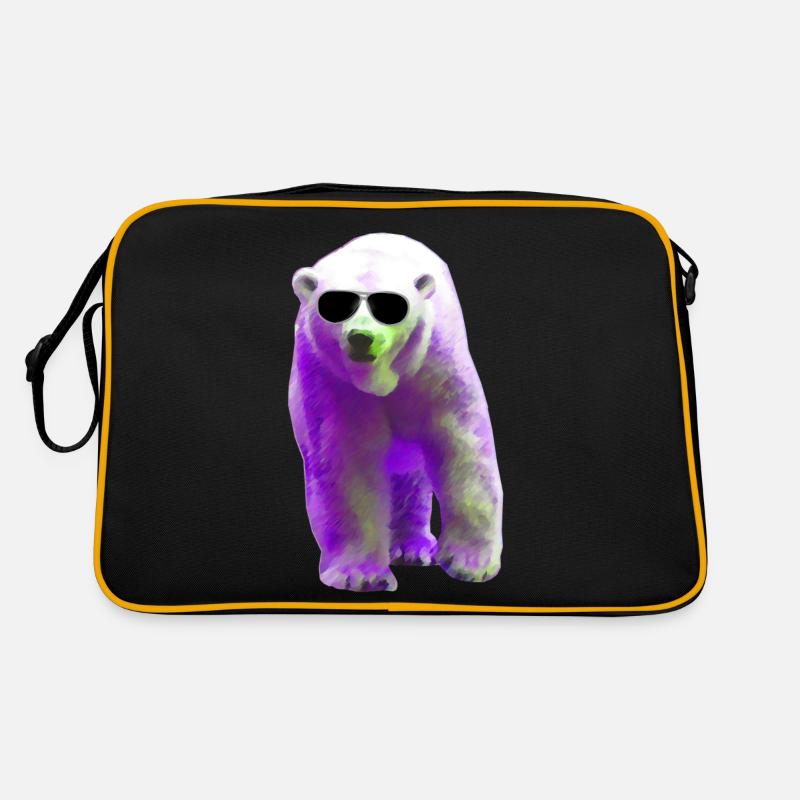 Polar Bear - Eisbär Retro Tasche