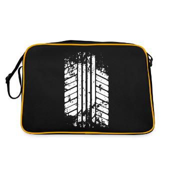 Pneus PS piste - Sac Retro - noir/or - Dos