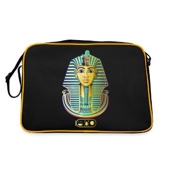TUTANCHAMUN I Toutankhamon - Sac Retro - noir/or - Dos