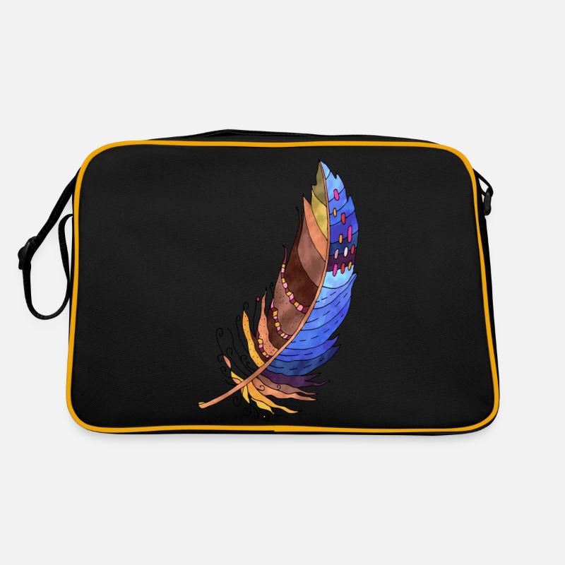 Feder Retro Tasche