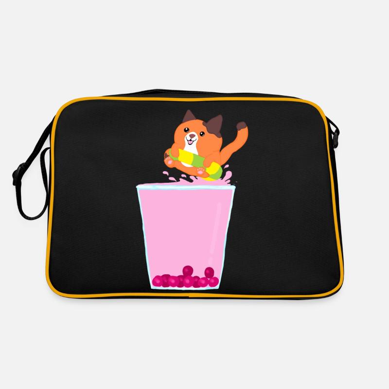 Chat bubble tea Sac Retro