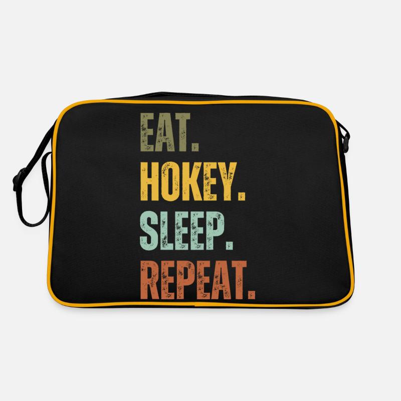 EAT HOKEY SLEEP REPEAT Retro Bag