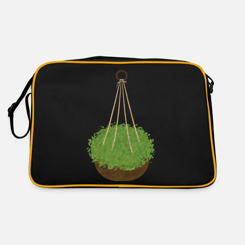 Plant Hanging Basket Houseplant Macramé Gift Idea Retro Bag