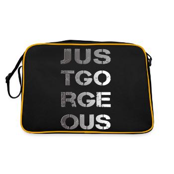 tout simplement magnifique - Sac Retro - noir/or - Dos