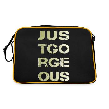 tout simplement magnifique - Sac Retro - noir/or - Dos