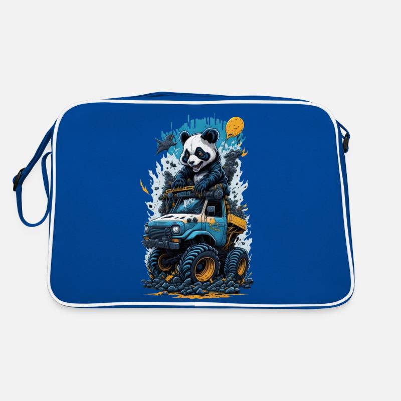 Panda Retro Tasche