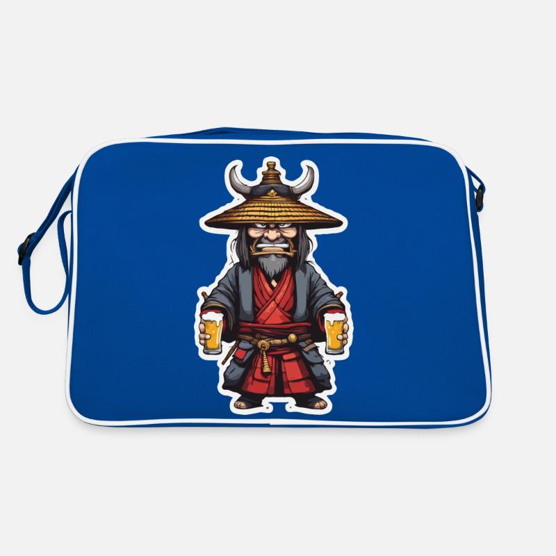 Samurai / Japanese / Harakiri / Katana / Man Retro Bag