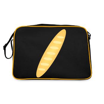 baguette - Retro Bag - black/gold - Back