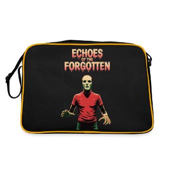 Echoes of the Forgotten – Dark Horror Design - Retro Bag - black/gold - Back