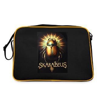 SCARAB - Retro Bag - black/gold - Back