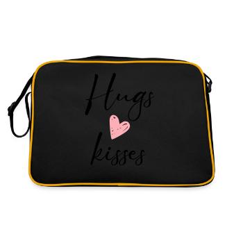 Câlins & baisers - Sac Retro - noir/or - Dos