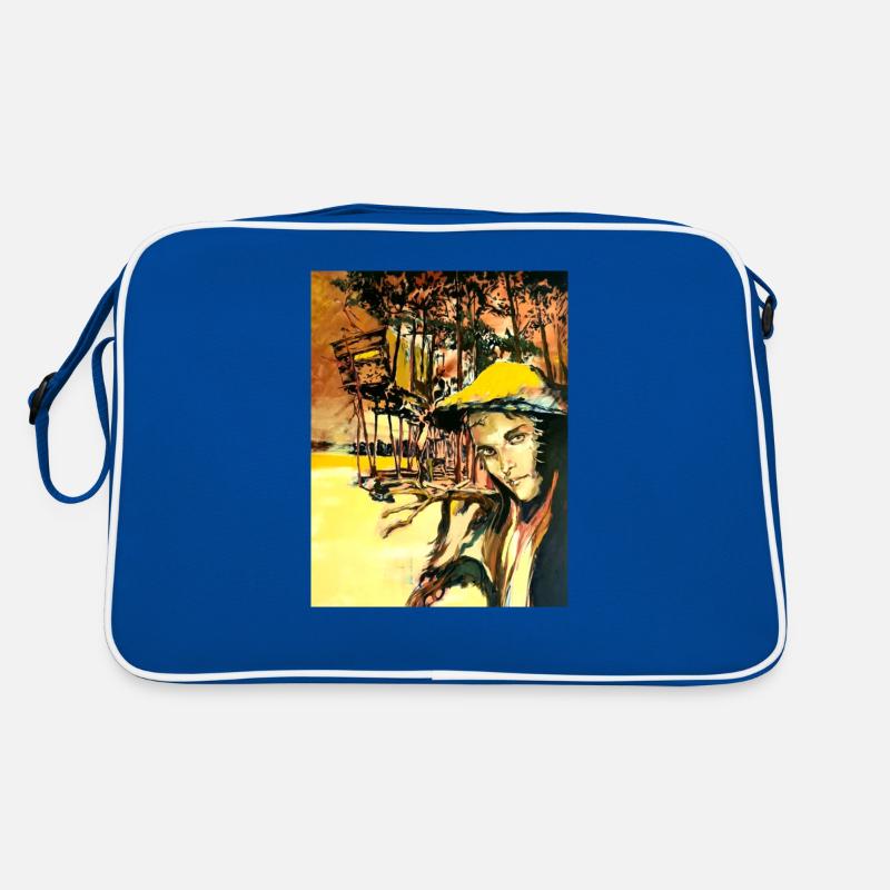 Kunst Gemälde Retro Tasche