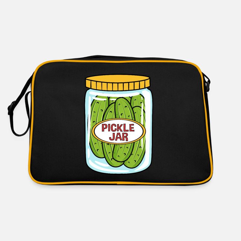 Cornichon Concombre Concombre Sac Retro