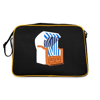 Beach chair - Retro Bag - black/gold - Back