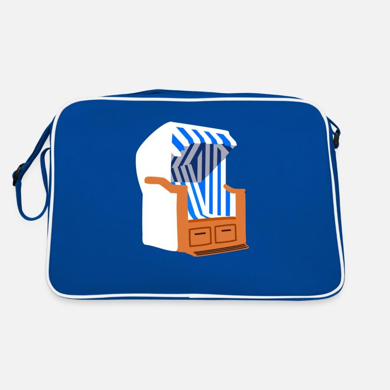 Strandkorb Retro Tasche