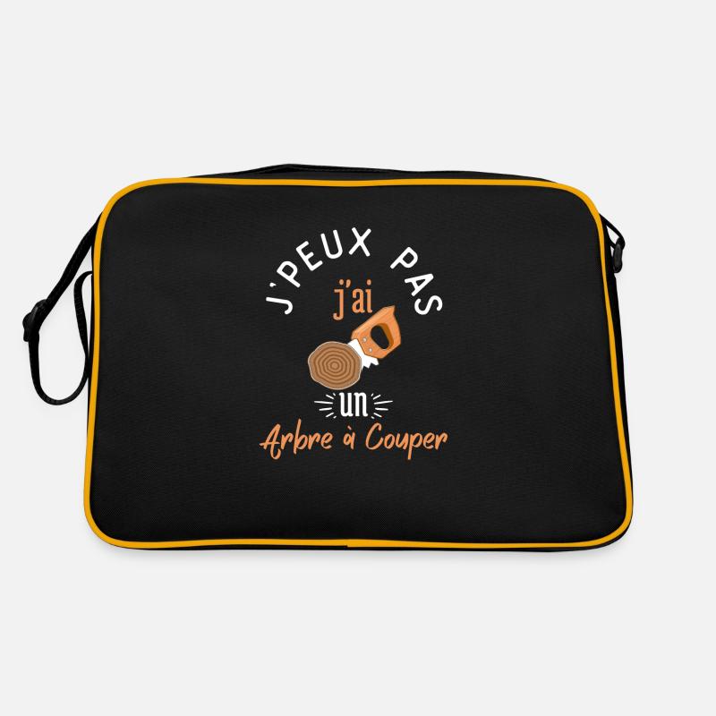 J'Peux Pas Arbre À Couper Sac Retro