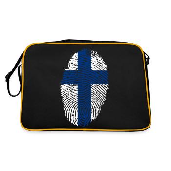 Finland - Retro Bag - black/gold - Back