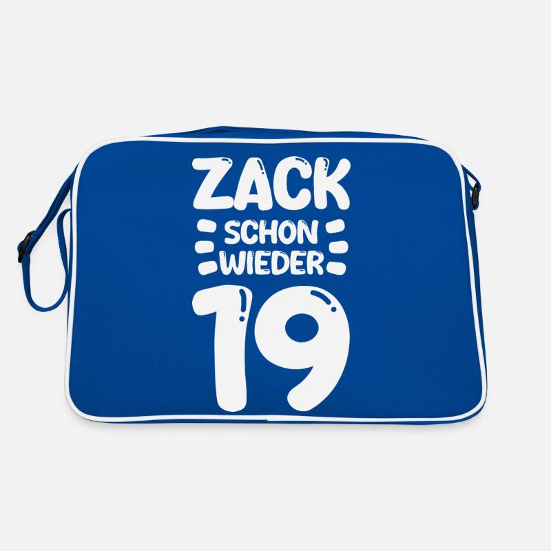 Zack 19 again! Birthday Retro Bag
