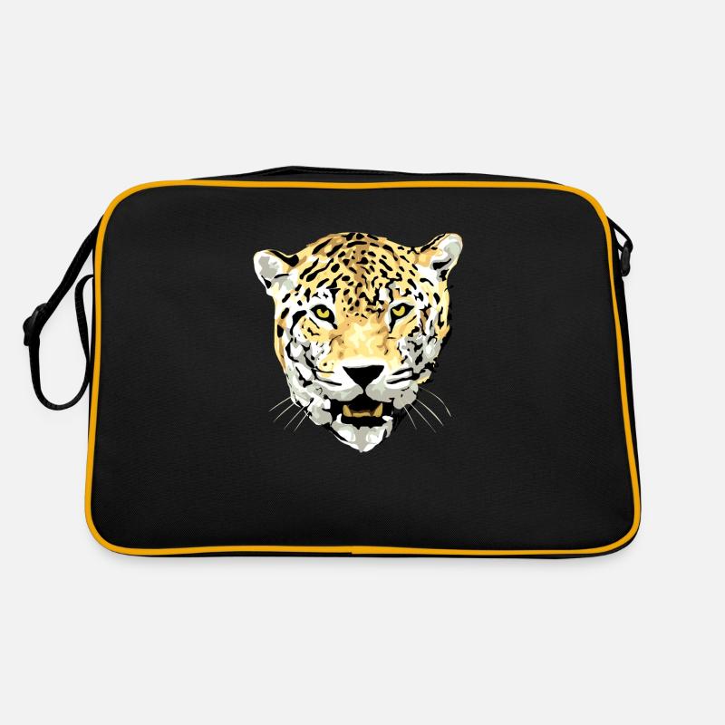 Wild jaguar Retro Tasche