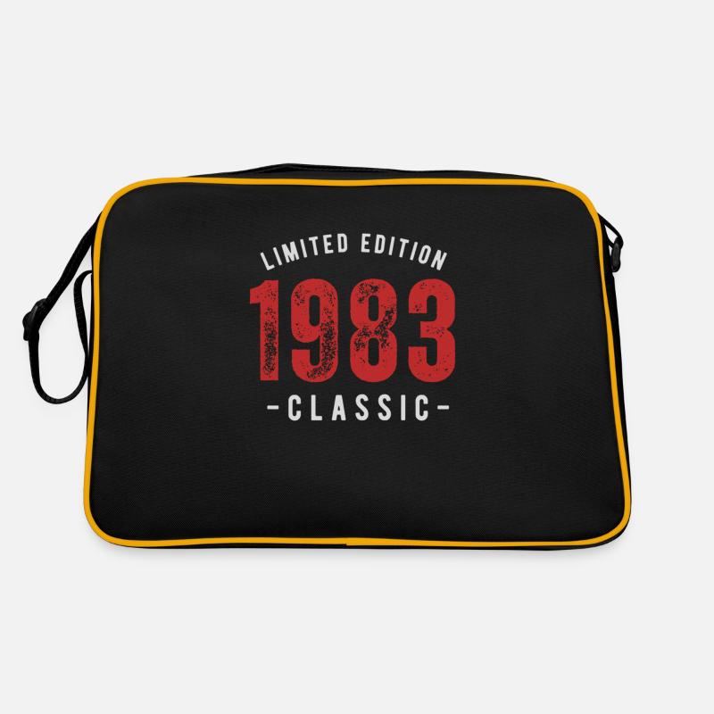 Geburtsdatum 1983 Retro Tasche
