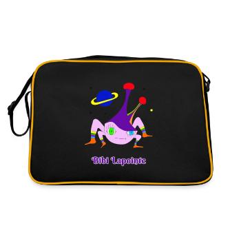 Bibi Lapointe - Sac Retro - noir/or - Dos