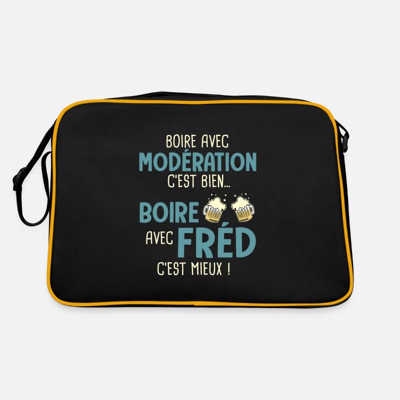 frédérique modération boire avec fréd c'est mieux Sac Retro
