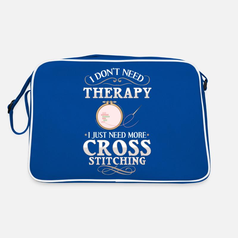 Cross Stitch Pattern Cross Stitch Needles Embroidery Weaving Retro Bag