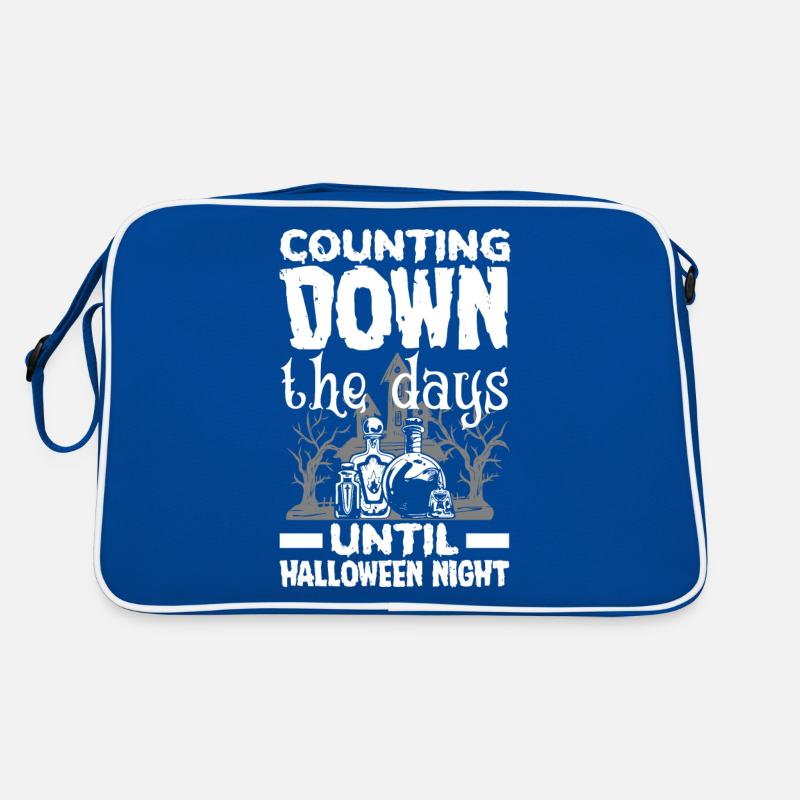 Counting Down the Days Until Halloween Night Retro Bag