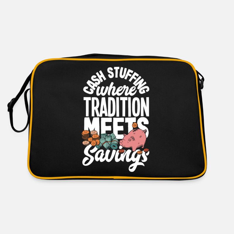 Cash Stuffing Where Tradition Meets Savings Cash Retro Bag