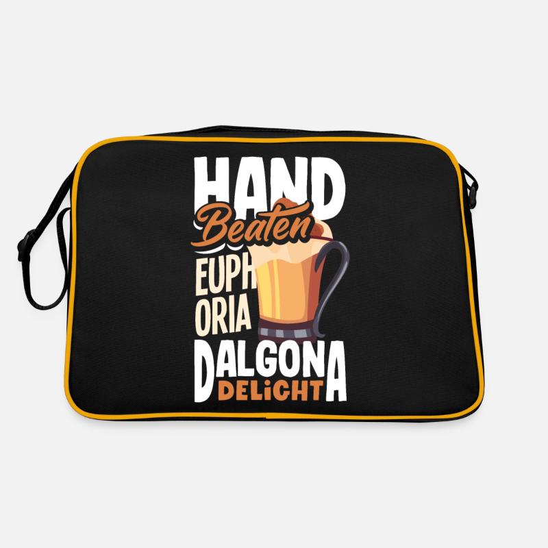 Euphorie battue à la main Dalgona Delight Sac Retro