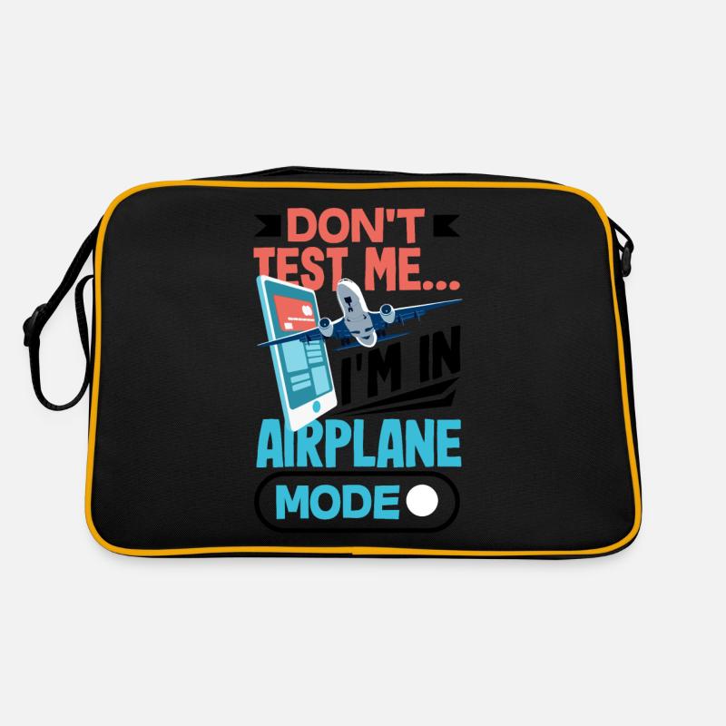 Ne me testez pas en me déconnectant Sac Retro