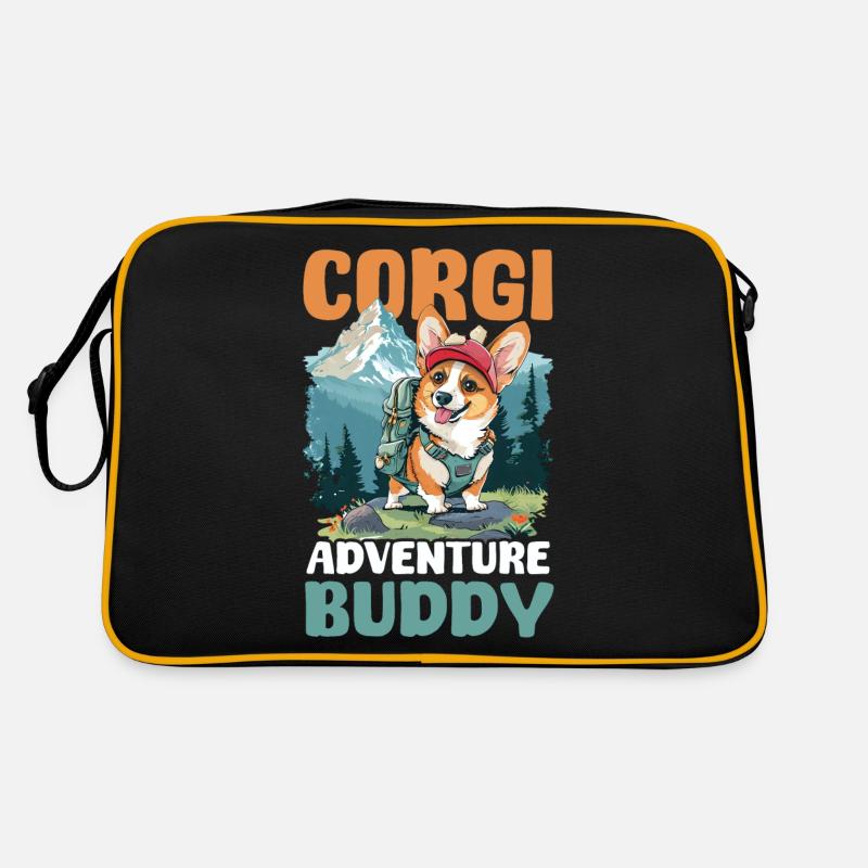 Corgi Maman Papa Corgi Copain D’aventure Sac Retro